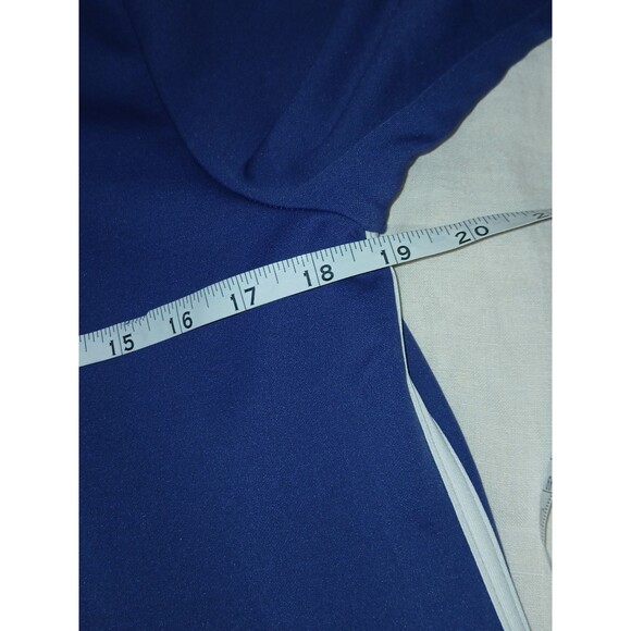 Lands' End Navy Track Jacket Sz 8-10 M Zip-Up Activewear Workout Performance - Picture 9 of 10